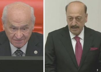Vedat Alım yemin metninin dışına çıktı, Devlet Bahçeli uyardı