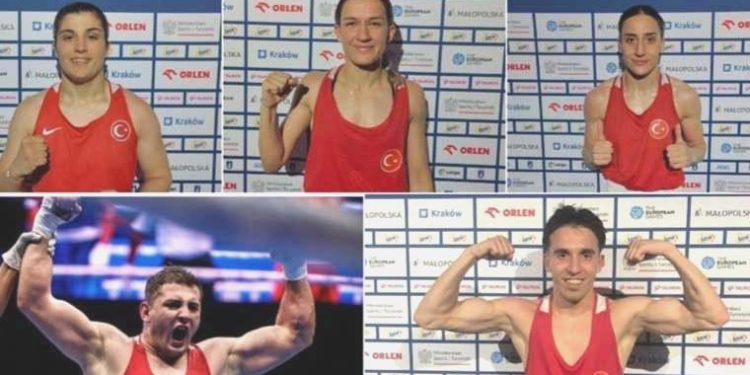 3. Avrupa Oyunları’nda 5 ulusal boksör çeyrek finale yükseldi