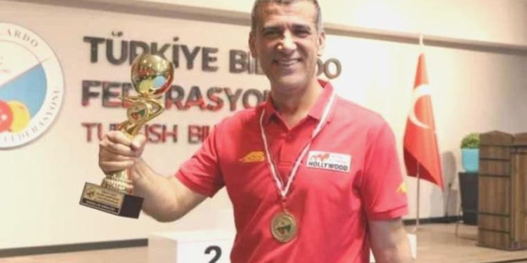 3 Bant Bilardo’da Şampiyon Tayfun Taşdemir