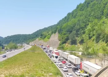 Anadolu Otoyolu’nda korkutan kaza