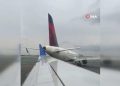 ABD’de yolcu uçağı, öbür uçağın sol kanadına çarptı