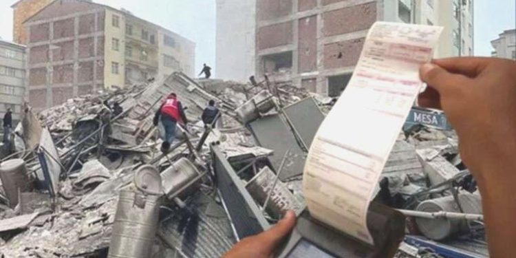 Adıyaman’da depremzede aileye kesilen 4 bin 145 liralık elektrik faturası iptal edildi