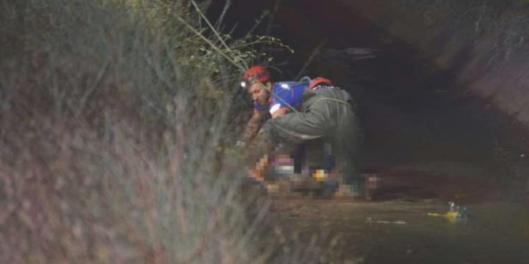 Aksaray’da, sulama kanalında bayan cesedi bulundu