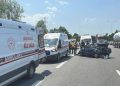 Anadolu Otoyolu’nda vahim kaza… 5’i çocuk 8 kişi yaralandı!