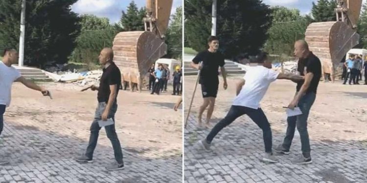 Beylikdüzü’nde olaylı yıkım: İBB takımına silah çektiler!