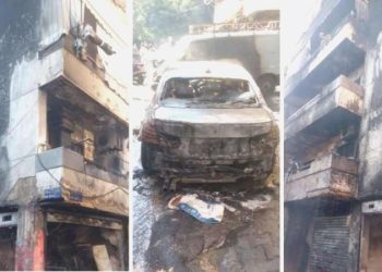 Beyrut’ta jeneratör patladı, ortalık savaş alanına döndü