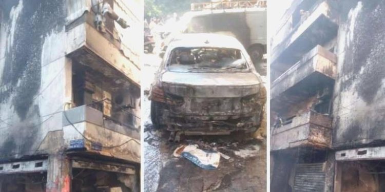 Beyrut’ta jeneratör patladı, ortalık savaş alanına döndü