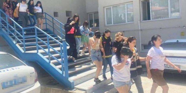 Bodrum’da fuhuş operasyonu: 19 bayan kurtarıldı, 3 tutuklama