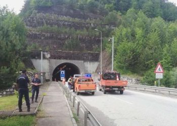 Bolu’daki tünelde dehşet dolu anlar… Cip bir anda alev aldı!