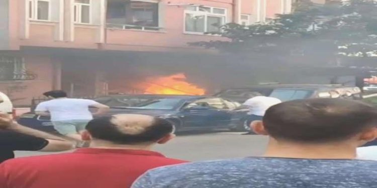 Çekmeköy’de doğal gaz patlaması