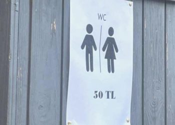 Çeşme ezber bozmuyor… Tuvalet fiyatı 50 TL!