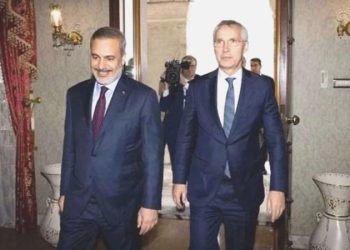 Dışişleri Bakanı Fidan, NATO Genel Sekreteri Stoltenberg ile bir ortaya geldi