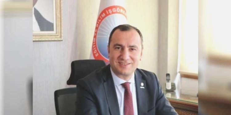 Eğitim-İş Genel Lideri Kadem Özbay maksat gösterildi: Terörün karşısındayız