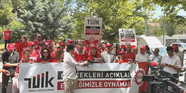 Enflasyon açıklandı, DİSK TÜİK’in kapısına dayandı!