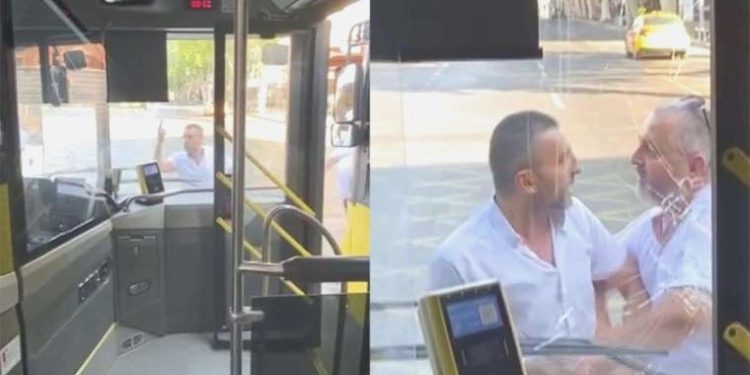 Fatih’te İETT sürücüsü öbür bir İETT sürücüsüne baltayla saldırdı