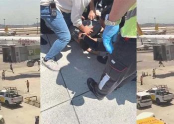 Gözaltına alındılar… İsrailli baba ve oğlu Sabiha Gökçen Havalimanı’nda aprona atladı!