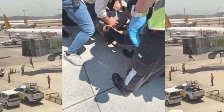 Gözaltına alındılar… İsrailli baba ve oğlu Sabiha Gökçen Havalimanı’nda aprona atladı!