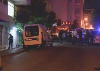 Güngören’de latifeyle başlayan hengamenin akabinde dükkanı kurşunlandı