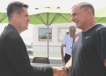 Hüseyin Eroğlu’ndan Stefan Kuntz’a ziyaret
