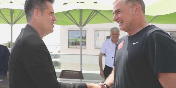 Hüseyin Eroğlu’ndan Stefan Kuntz’a ziyaret