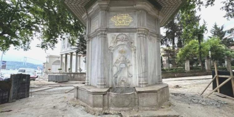 İBB’den ‘Tarihi Emirgan Çeşmesi’ açıklaması: ‘BEDAŞ ziyan verdi’