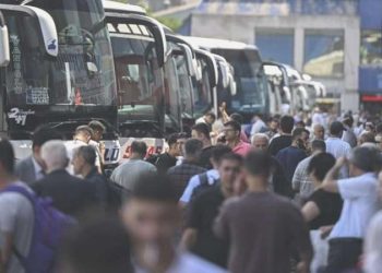 İstanbul Otogarı’nda Kurban Bayramı yoğunluğu