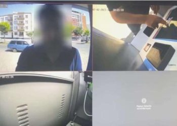 Kamu malına ziyan verdi, kameraya yakalandı