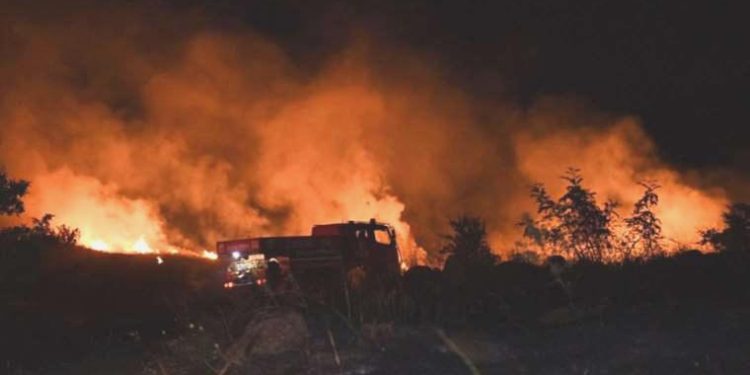 Keşan’da 100 dönüm buğday ekili alan yandı