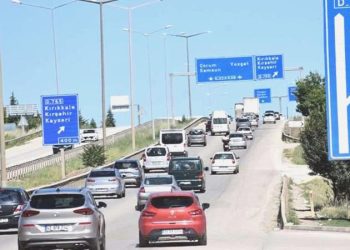 ‘Kilit kavşak’tan 800 bin araç geçiş yaptı