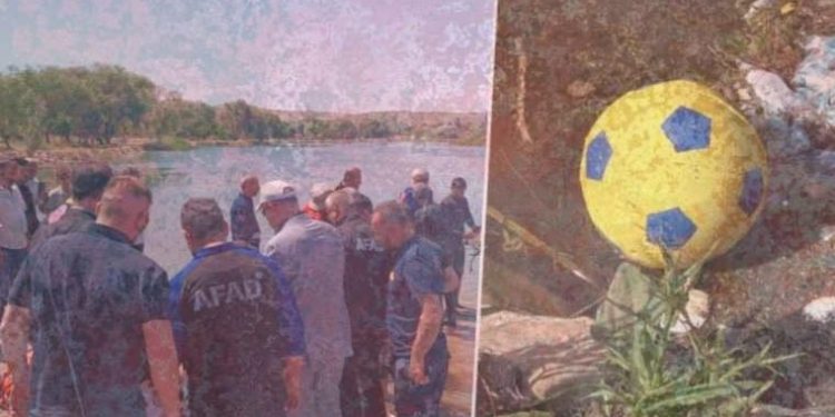 Kızılırmak’a kaçan toplarını çıkarmak için suya giren 3 çocuktan acı haber