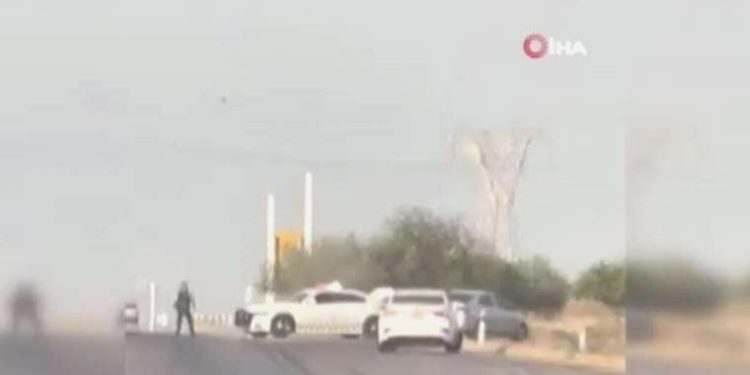 Meksika’da ‘dur’ ihtarına uymayan şoför güvenlik güçlerine çarptı