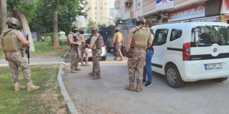 Mersin merkezli 5 vilayette hata örgütü operasyonu: 36 gözaltı kararı