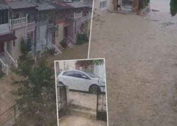 Meteoroloji ve valilik uyardı, İstanbul’u sağanak vurdu: Silivri’de yol ve bahçeleri su bastı, hayat durdu