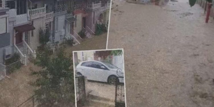 Meteoroloji ve valilik uyardı, İstanbul’u sağanak vurdu: Silivri’de yol ve bahçeleri su bastı, hayat durdu