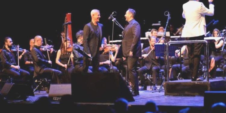 Murat Karahan ve Alessandro Safina Harbiye’deydi