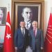 Murat Karayalçın, CHP Küme Lideri Özgür Özel’i ziyaret etti
