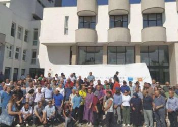 ODTÜ’de sendikalar servislerin kaldırılmasına karşı aksiyon yaptı