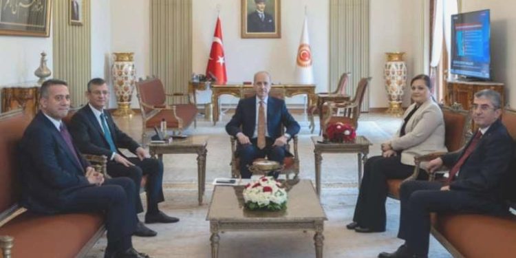 Özgür Özel paylaştı: CHP’den Numan Kurtulmuş’a ‘Can Atalay’ ziyareti