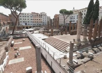Roma’da Sezar’ın öldürüldüğü alan ziyarete açıldı