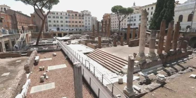 Roma’da Sezar’ın öldürüldüğü alan ziyarete açıldı