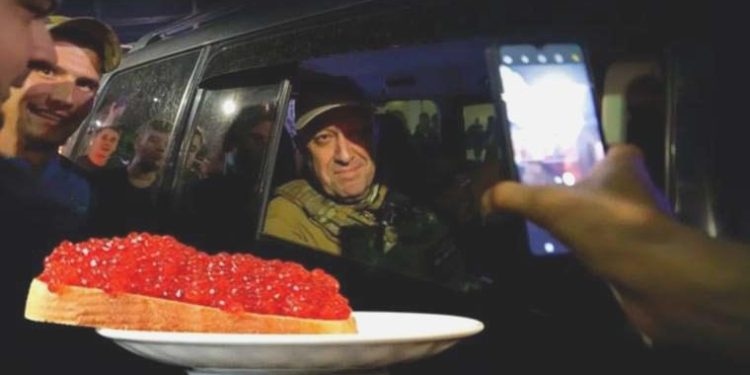 Rus televizyonu Wagner isyanı sırasında havyar belgeseli gösterdi