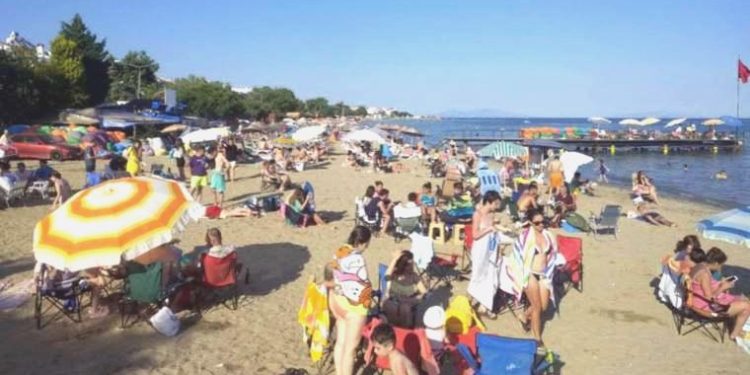 Şarköy’ün nüfusu bayram tatilinde 10 kat arttı