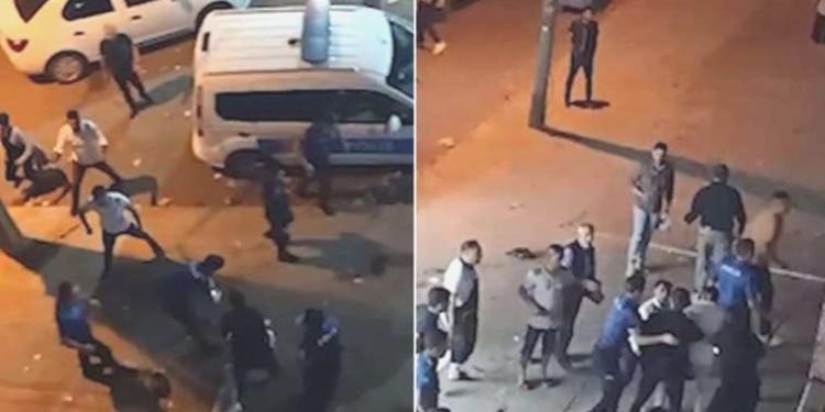 Sokak düğününde polise sopalı ve baltalı atak: 5 yaralı
