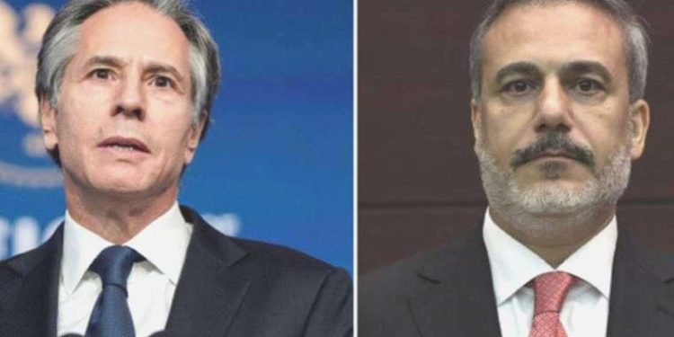 Son dakika… Hakan Fidan, Blinken ile görüştü