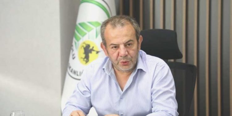 Tanju Özcan, yürüyüş öncesi Kılıçdaroğlu’na seslendi: ‘Aday olursa, inceldiği yerden kopar’