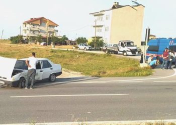 Tekirdağ’da iki araç çarpıştı: Kazada 4 kişi yaralandı!