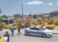 Van’da taksiciler kontak kapattı