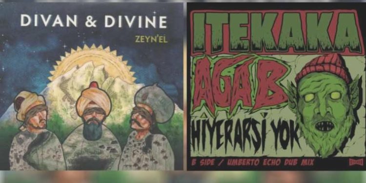 Vitrindeki albümler