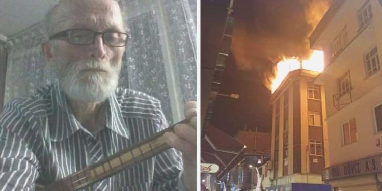 Yeni taşınmıştı… Meskeninde çıkan yangında hayatını kaybetti