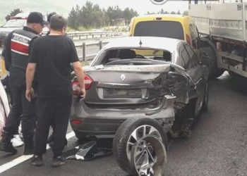 Zincirleme kaza faciası… 4’ü çocuk 10 kişi yaralandı!